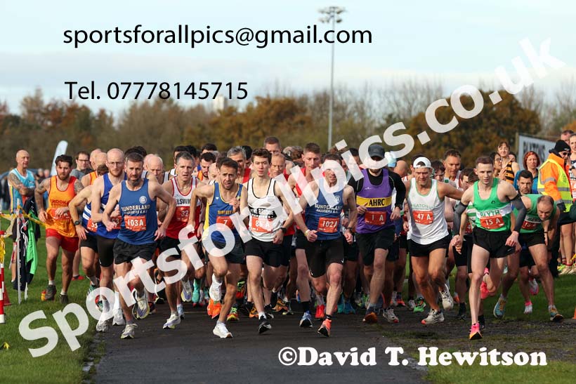 The 2023 Norman Woodcock Road Relays, Newcastle Racecourse, Gosforth, Newcastle.  Photo: David T. Hewitson/Sports for All Pics